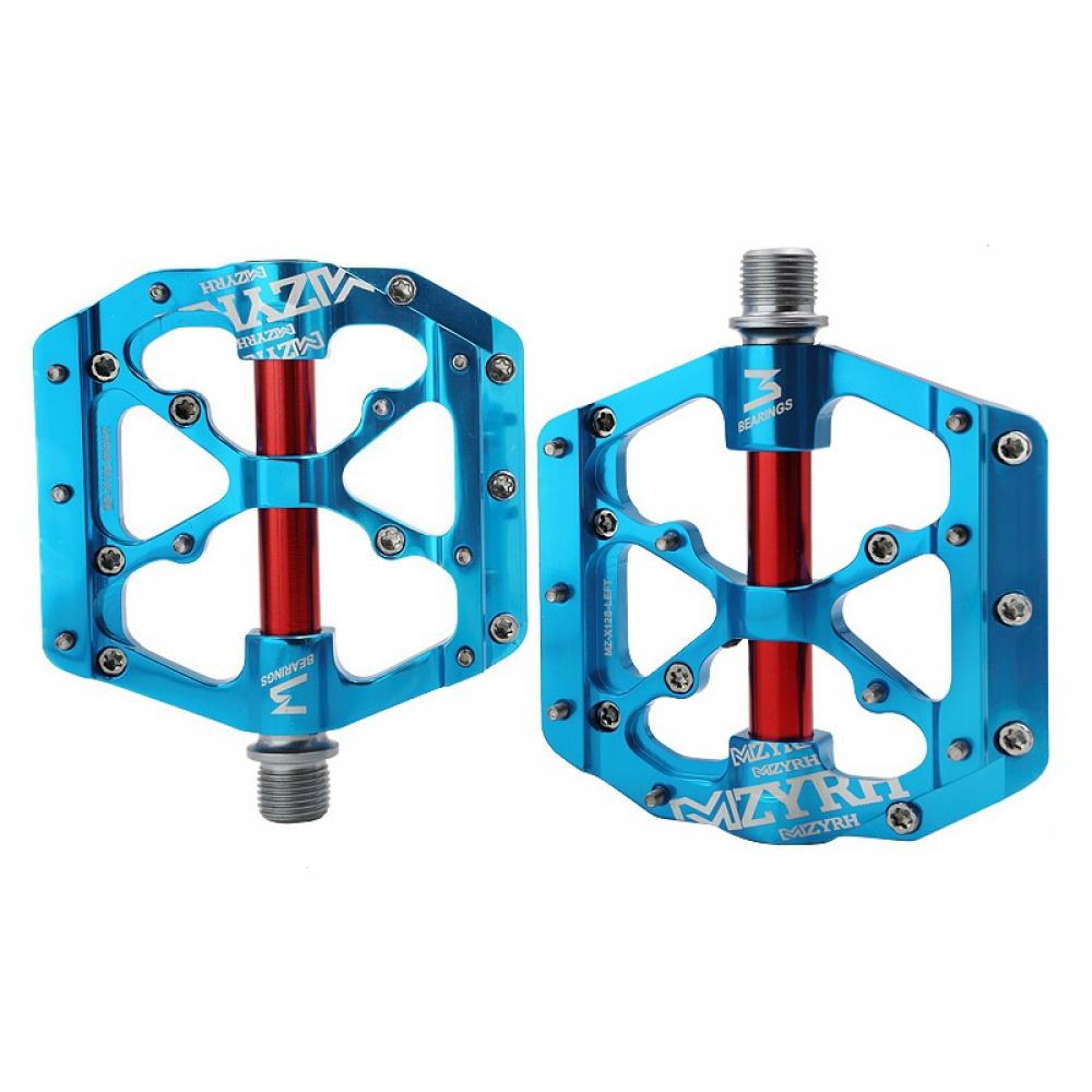 Retap Universal Sealed Bearing Bike Pedals CNC Aluminum Body 3 Bearing Bicycle Flat Pedals For