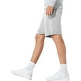 thumbnail image 3 of Hat and Beyond Men's Lightweight Brushed Fleece Elastic Sweat Shorts with Pockets, 3 of 6
