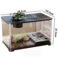 thumbnail image 2 of Turtle breeding tank ecological landscaping with cover small dry wet separation, 2 of 4