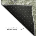 thumbnail image 5 of Addison Rugs Mayfield Premium Machine Washable Transitional Modern Green Rectangle Rug, 9' x 12', 5 of 6