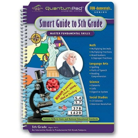 LeapFrog Quantum Pad Book: Smart Guide to 5th Grade