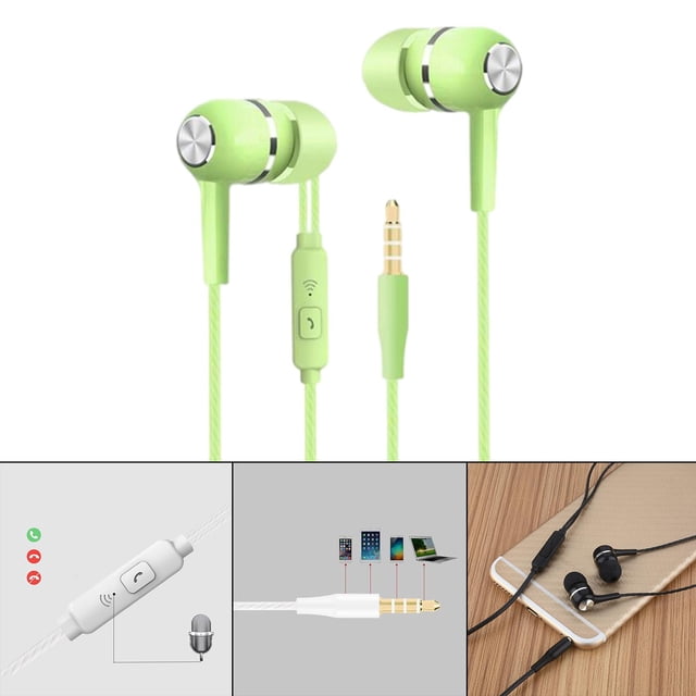 Auriculares con cable Macarena S12 Intrauditivo 3,5 Mm con Micrófono para Teléfono Móvil