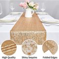 thumbnail image 4 of GDDTOY Square Sequin Tablecloth 11.8''X63'' Glitter Sequin Sequin Fabric Tablecloth Shiny Tablecloth Cover For Birthday Wedding Party Tablecloth Tablecloths Polyester, 4 of 7