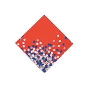 Patriotic Confetti Bev. Napkins(16Pc) - Party Supplies - 16 Pieces