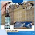 thumbnail image 1 of Limpiador de lentes de gafas, 2 unidades, aerosol para eliminar rayones de gafas, limpiador de polvo y aceite para huellas dactilares, líquido reparador de vidrio antivaho para el hogar, 1 of 4