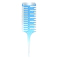 thumbnail image 1 of Hair Dyeing Comb 3-Way Sectioning Highlight Comb Professional Weave Weaving Comb Hair Dye Styling Tool For Salon Use, 1 of 6