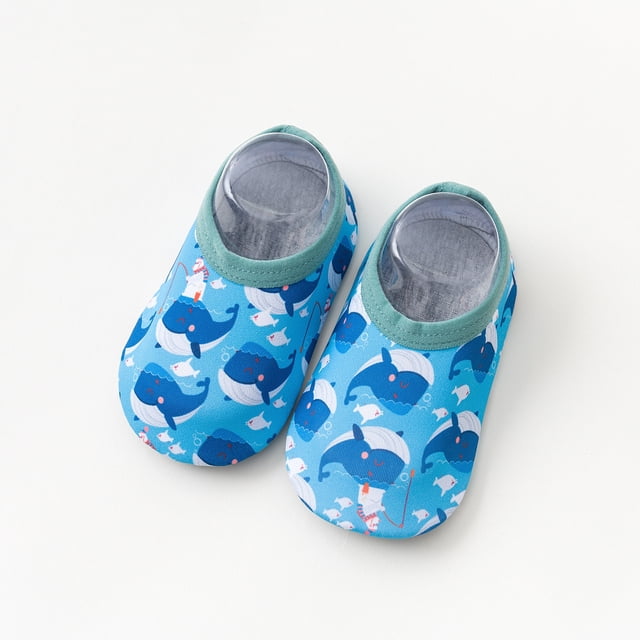 LSLJS Toddler Girls Boys Breathable Kids Non-Slip Print Indoor, Baby Socks