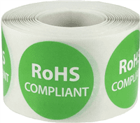 500 Labels on a Roll White From the Kitchen Of Stickers 1.5 Inches Round