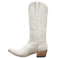 thumbnail image 5 of Lane Women's Women'S Lexington Leather Western Boot Snip Toe Ivory 6 1/2 M  US, 5 of 5