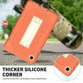 thumbnail image 6 of Dteck Case for Samsung Galaxy Tab A7 Lite 8.7 Inch 2021 Tablet (SM-T225/T220), Shockproof Rugged Protective Cover with Stand for Tab A7 Lite 8.7" Tablet SM-T220/T225 for Kids Boys, Orange, 6 of 8