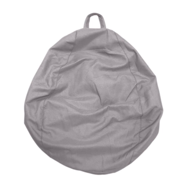 Funda de Puf Grande Sin Relleno il Cómoda, de Asiento Cómodas, 9x11cm, Tamaño gris