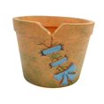 thumbnail image 2 of Maceta de flores de resina, contenedor de plantas, pieza central única, adorno, plantador de soporte de flores de decoración de jardín para balcón de, 2 of 7