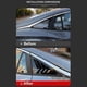 thumbnail image 3 of Persianas de ventana lateral trasera, persianas de cubierta de persianas para Mg 5 Mg5 2021 accesorios exteriores de coche, Br, 3 of 5
