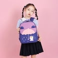 thumbnail image 4 of Mochila escolar linda para hombres y mujeres, mochila ligera con protección de crestas y dibujos animados para niños, 4 of 4