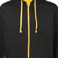 thumbnail image 3 of Awdis Mens Varsity Hooded Sweatshirt / Hoodie / Zoodie, 3 of 4