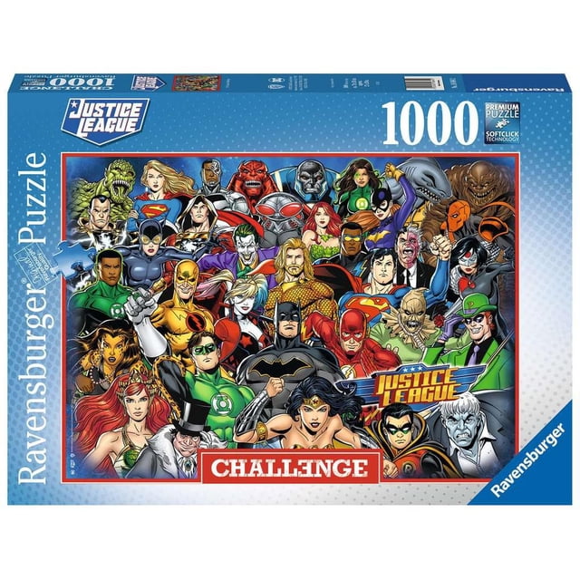 ROMPECABEZAS DC COMICS 1000 PIEZAS RAVENSBURGER Ravensburger superheroes