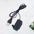 thumbnail image 1 of UPOUART Mini Submersible Pump Water Fountain Pump Black Plastic 1Set, 1 of 7