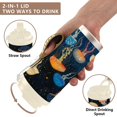 thumbnail image 4 of BZSMCE Coffe Bottles Stainless Steel Water Bottle With Fasshion Cosmic Jellyfish Ballet Printed, 4 of 8