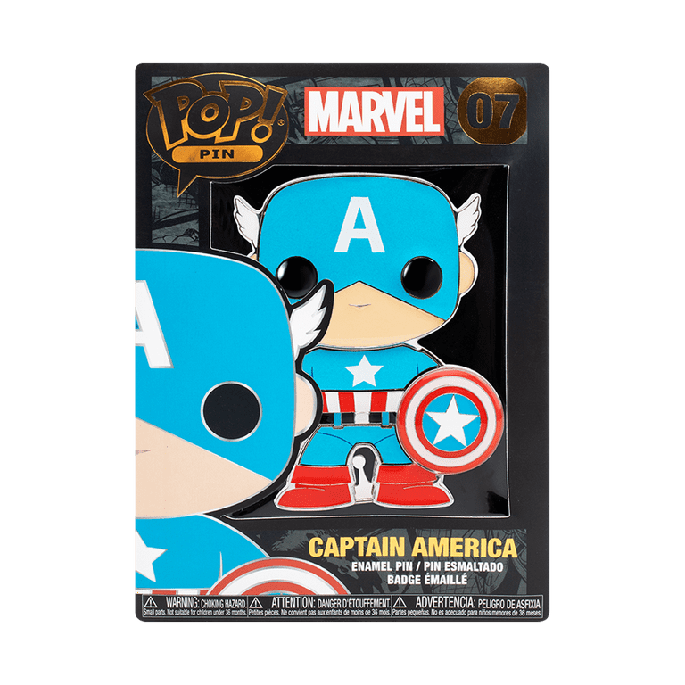 Funko POP! Pin: Marvel - Captain America 