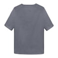 thumbnail image 5 of Letdown Mens Linen Shirts Casual Cotton Short Sleeve Regular-Fit Henley T-Shirt Summer Lightweight Beach Tops Solid Button Neck Tee, 5 of 5