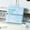 Blue, variant on Glitter Sticky Notes Transparent Pop Up Note Pad, 1-Pack 3x3 Inch 100 Sheets, for Office Desk Organization, bldnkj
