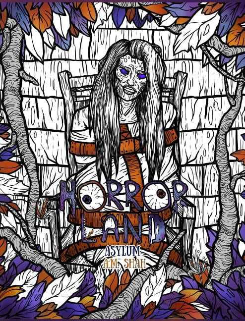 Download Horror Land: Adult Coloring Book Horror Land: Asylum (Book 6) (Hardcover) - Walmart.com ...