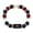 B, variant on USA 250th Anniversary Patriotic Bracelet with Agate Beads, God Bless America 1776-2026 Red Blue White Beaded Bracelet, Patriotic American Flag Charm, Commemorative Independence Day Gift Jewelry