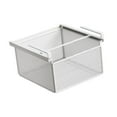 thumbnail image 4 of Under Shelf Basket Space Saving Sliding Organizer Metal Hanging Rack for Dorm Kitchen Pantry, 4 of 9