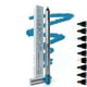 thumbnail image 1 of Wonderskin 1440 Delineador de ojos de larga duración, lápiz delineador de ojos azul, resistente al agua, delineador de ojos de larga duración, delineador de ojos a prueba de manchas (Aqua), 1 of 5