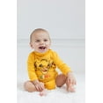 thumbnail image 2 of Disney Lion King Simba Infant Baby Boys 2 Pack Turtleneck Bodysuits Newborn to Infant, 2 of 5