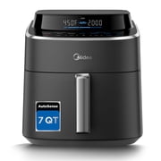 Midea AutoSense 7 Qt. Air Fryer with CrispControl™, 4 Auto Modes, 450F Max Temperature, No Preheat Required