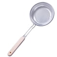 thumbnail image 2 of PENGXIANG Strainer Spoon Stainless Steel Oil Filter Scoop Hanging Frying Spoon Skimmer for Kitchen  Size 16, 2 of 10