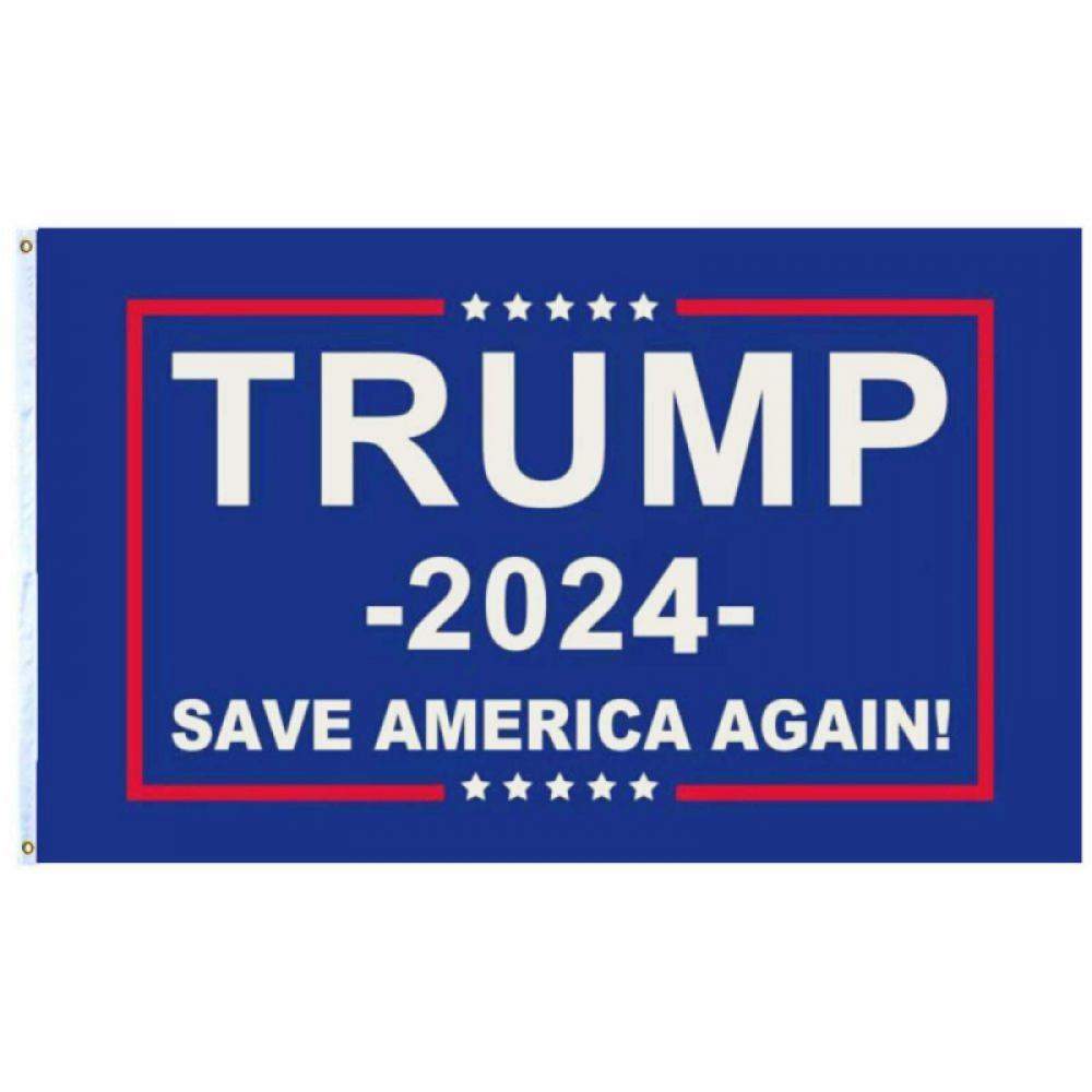 Donald Trump 2024 Flag 3x5 Feet for 2024 President Re-Election, Keep  America Great MAGA Banner Flag with Brass Grommets