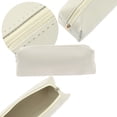 thumbnail image 3 of Unique Bargains Portable Stationery Bag Zipper Pencil Case Beige, 3 of 6
