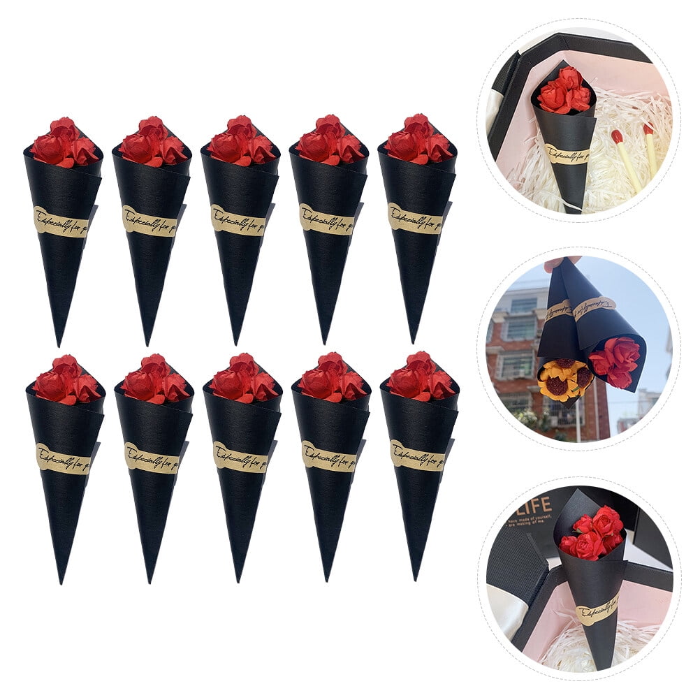 3 PCS Mini Bouquet Boxes Decorations Gift Wedding
