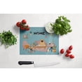 thumbnail image 3 of Carolines Treasures CK7852LCB Brown Pug Sweet Home Glass Cutting Board Large 12H x 16W multicolor, 3 of 3