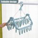 thumbnail image 5 of Clothes Drying Hanger and Hanging Sock Rack32 Clips drying rackRotary Wind-sock hanger for washing linefor Socks, Underwear, 5 of 5