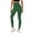 j13-Green, variant on Womens Leggings Athleisure Solid Color Ankle Slim-Leg Seamless Waistband High Legging Ladies Casual Comfortable Breathable Soft Daily -Lifting Ribbed Yoga Pants,S