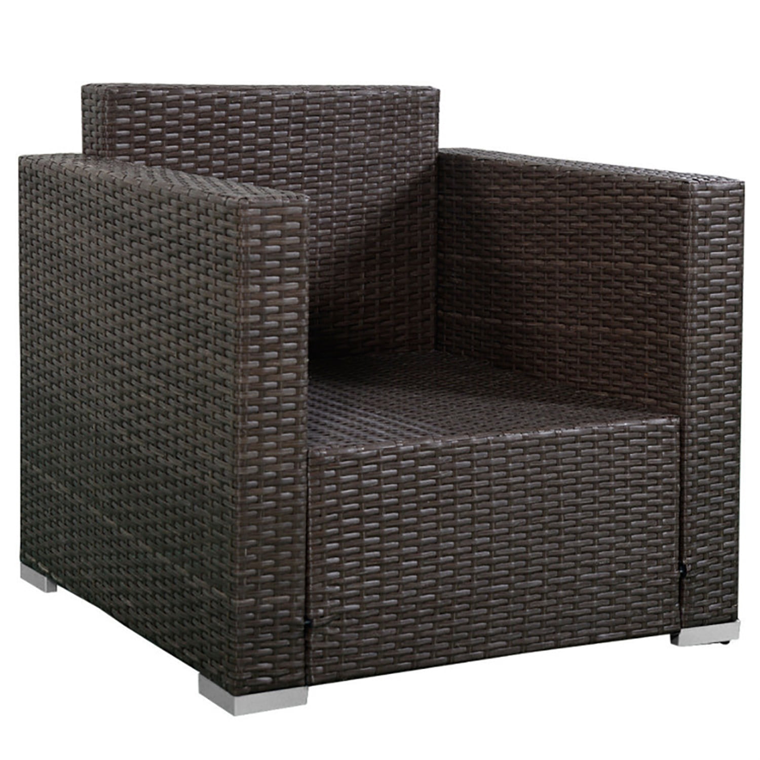 Aimee Lii Patio Furniture Set, 4 Pieces Outdoor Patio Wicker Rattan Cushioned Sofa Aimee Lii Patio Furniture Set, 4 Pieces Outdoor Patio Wicker Rattan Cushioned Sofa