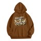 thumbnail image 2 of Sudadera con capucha de manga larga para hombre, estilo casual, de color liso, con bolsillo, de poliéster, 2 of 2