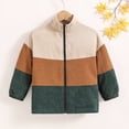 thumbnail image 3 of WOLLED Little Girls Corduroy Jacket Toddler Kids Zipper Solid Color Tops Baby Fall Winter Long Sleeve Outerwear for 4-7 Years, 3 of 8