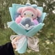 thumbnail image 3 of Muñeco de peluche My Melody Kuromi Cinnamoroll Hello Kitty, ramo de Sanrio creativo hecho a mano, regalos de San Valentín, Navidad y graduación, 3 of 5