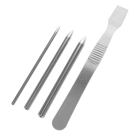 SWETRACE 4Set Pry Tool Stitching Baseball Glove Lacing Silver