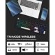 thumbnail image 4 of Teclado mecánico inalámbrico EPOMAKER TH99 Tri-Mode con 8000 mAh, 4 of 9