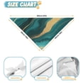 thumbnail image 6 of Dog Bandana 1 Pack,Teal Gold Marble Pattern Bandanas for Dogs,Cat Bandana,Small/ Large Dog Bandana 2 Size,Dog Bandanas, 6 of 6