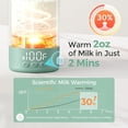 thumbnail image 3 of Portable Bottle Warmer for Travel – Dual Heating Modes for Breast Milk & Water, Portable Milk Warmer with Fast Heating & Long Battery Life, 17 Ounces Large Capacity to Meet Your All-Day Needs, 3 of 13
