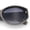Grey - Smoke, variant on Womens Mod Fashion Thick Arm Inset Lens Large Oval Plastic Sunglasses All Black