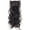 Dark Black, variant on SHCKE Hair Extensions 24" Clip in Wavy Curly Hair Extensions 26" Straight Fluffy Hair Extensions Colorful Synthetic Full Head Clip in Hair Pieces for Women