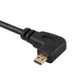 thumbnail image 5 of CY Stretch Right Angled 90 Degree Micro HDMI to HDMI Male HDTV Cable for Cell Phone Tablet Camera, 5 of 7