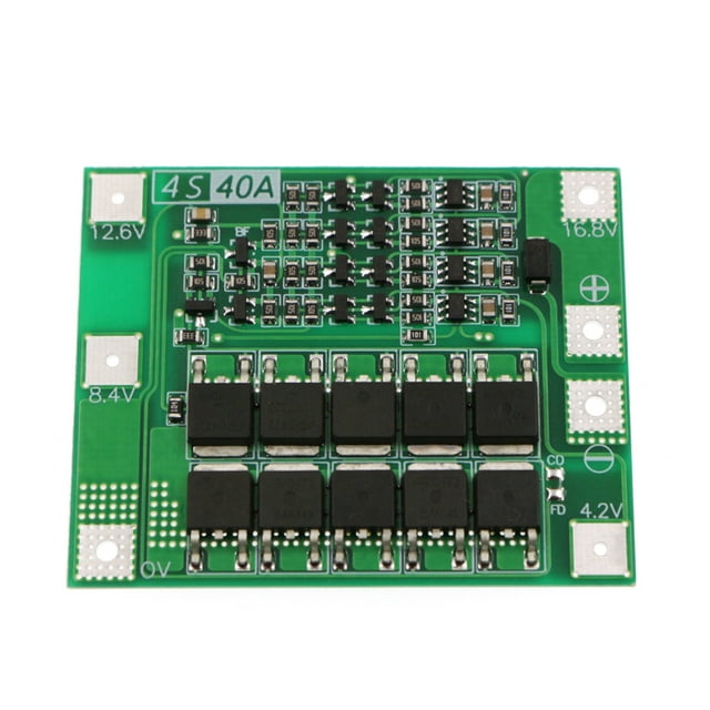 eccomum 4S 40A Li-ion Cell Protections Board Enhance Version Lithium Batterys BMS Integrated Circuits Protective Board for Drill Motor